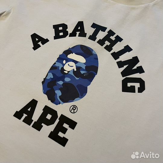 Футболка bape белая