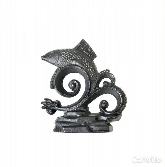 Каслинский Чугун Сувенир Рыбка с Рыбкой Касли