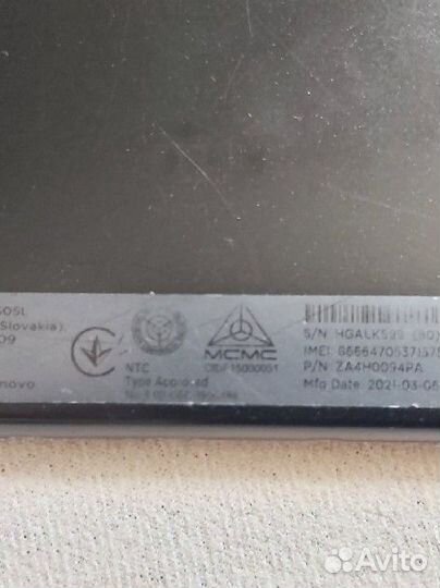 Планшет Lenovo М10 TB-X505L