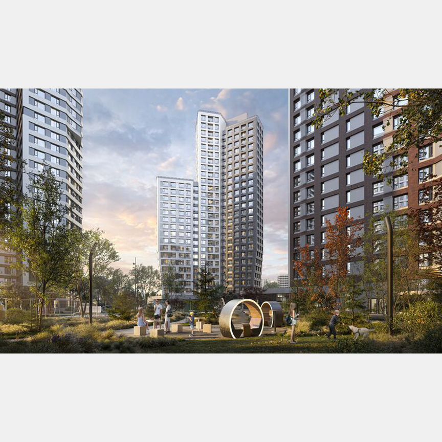 1-к. квартира, 37,7 м², 12/27 эт.