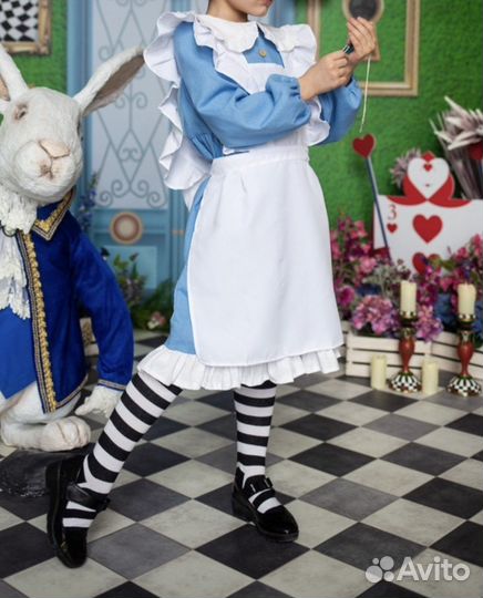 Белый школьный фартук