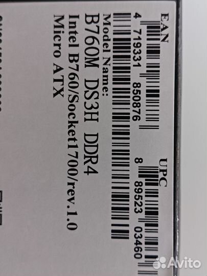 Материнская плата gigabyte B760M Новая