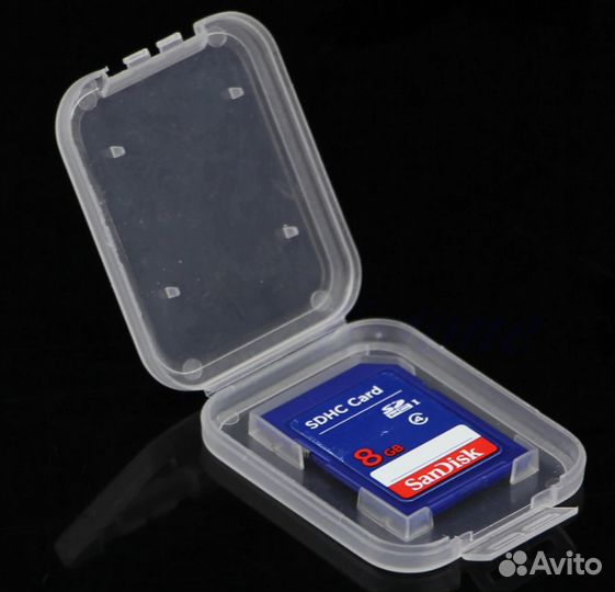 Кейсы коробочки для SD и CF карт памяти
