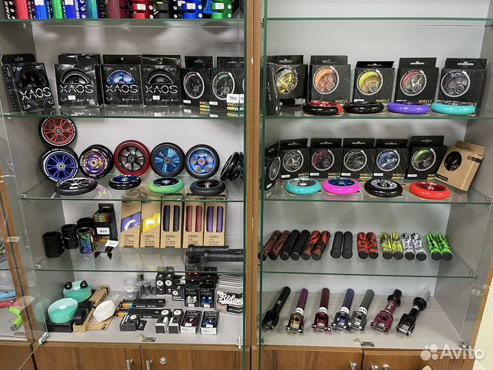 Запчасти и детали для трюковых самокатов (новые)