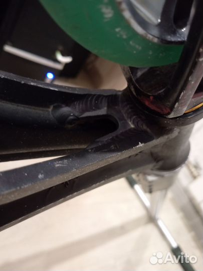 Трюковой самокат кастом парк