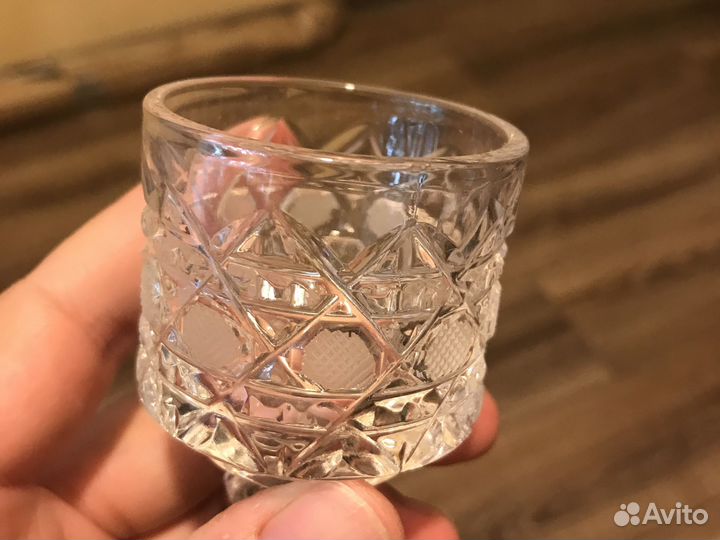 Хрустальные бокалы, рюмки, другая прсуда СССР