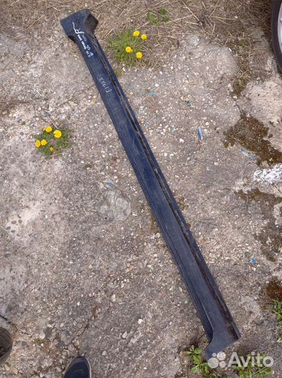 Накладка порога toyota land cruiser 200 правая