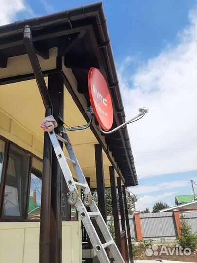 Установить настроить триколор МТС ViP монтаж