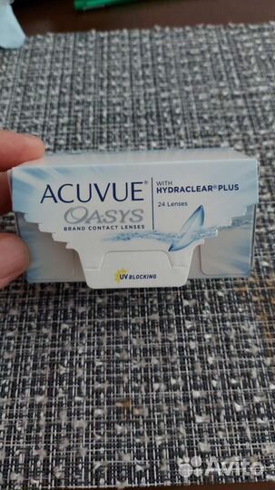 Линзы контактные acuvue oasys двухнедельные-2,5