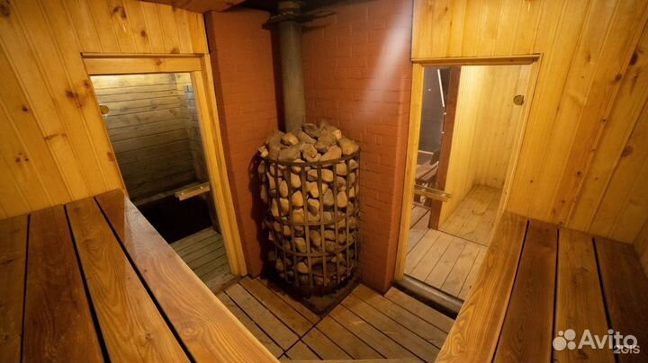 Русская баня на дровах