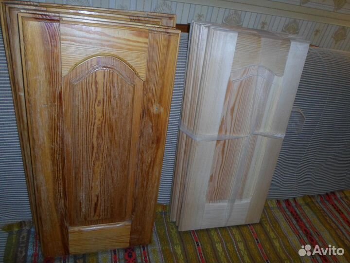 Дверное полотно кухонной мебели (деревянные-сосна)