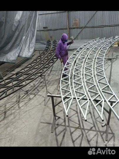 Фермы для навеса/металлические фермы/фермы Ангар