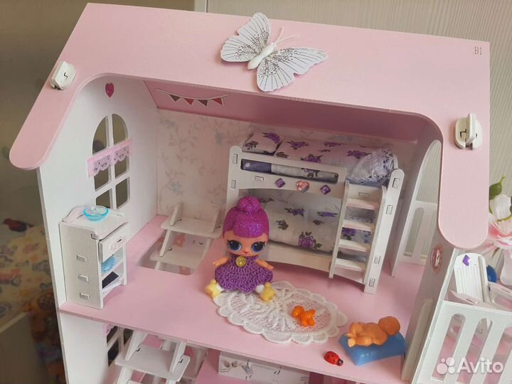 Кукольный домик новый