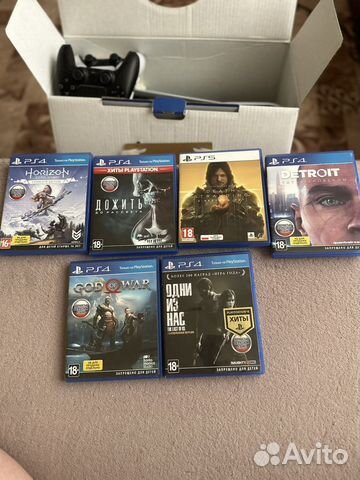 Диски с играми на PS5