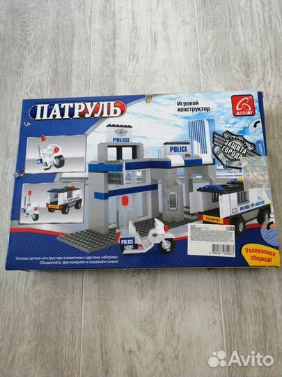 Игровой конструктор Полицейский участок