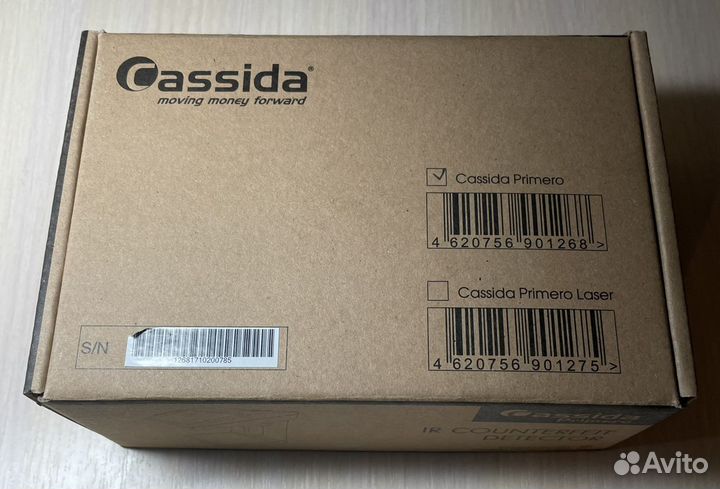 Детектор банкнот Cassida Primero (новый)