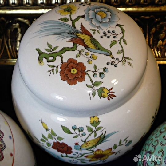 Имбирные вазы.Англия.Китай.Sadler.Сэдлер.Фарфор