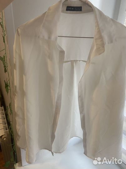 Рубашка белая школьная для девочки