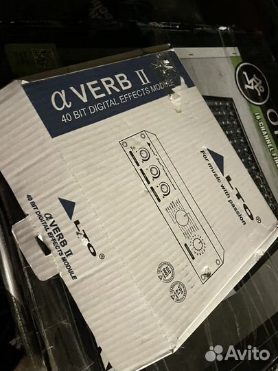 Процессор эффектов Alto Alpha verb II