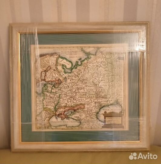 Карта, 1661 год