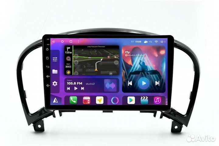 Магнитола андроид Nissan Juke TS7 2/32