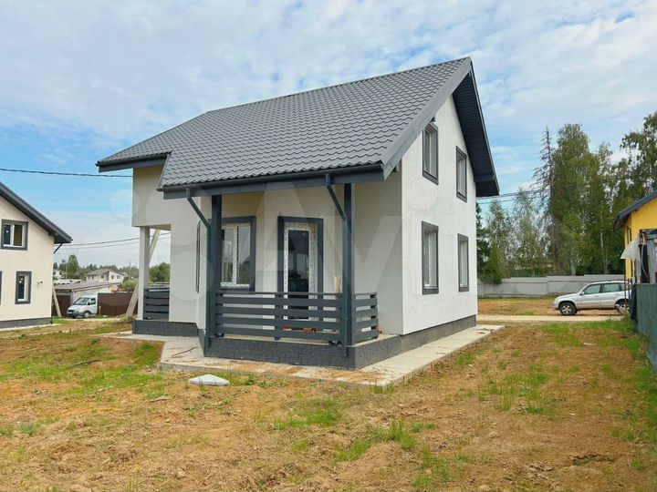 Коттедж 130 м² на участке 8 сот.