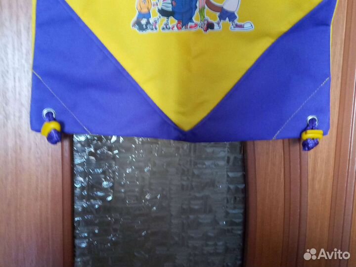 Мешок для второй обуви. 34,5 на 45см