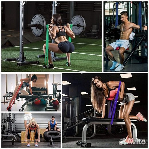 Резинка для фитнеса, max - 30 кг