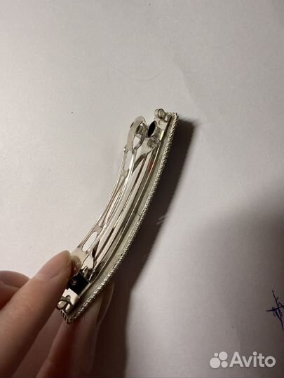 Заколка финифть