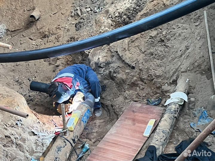 Сварка пнд труб / Аварийный ремонт пнд труб