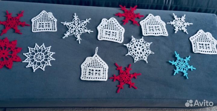 Набор 7 шт. Елочные украшения