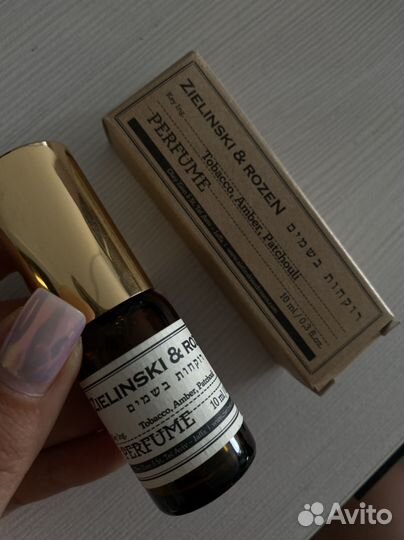 Духи zielinski & rozen tobacco, amber, patchouli