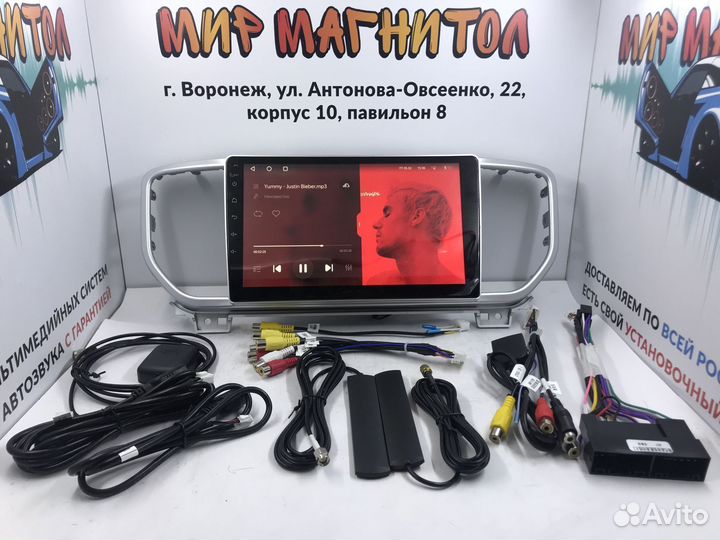 Магнитола Kia Sportage 4 2018 2019 Teyes CC3 4/32