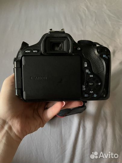 Зеркальный фотоаппарат canon 600d