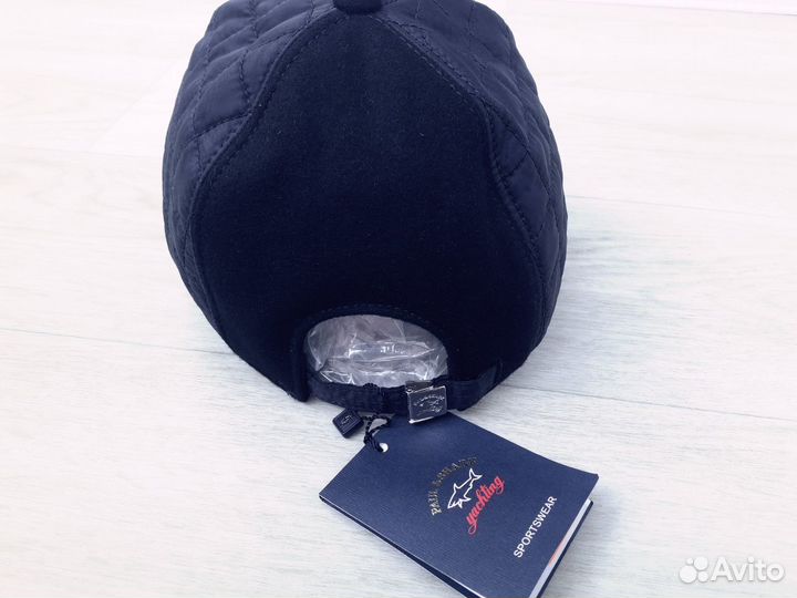 Новая теплая бейсболка Paul&Shark оригинал