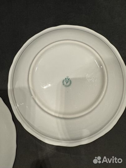 Блюдо сервировочное фарфор Чехословакия