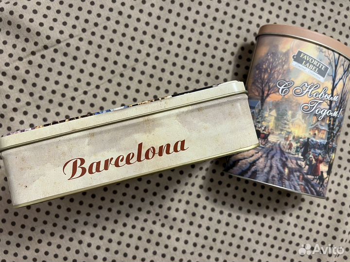 Красивые металлические коробочки