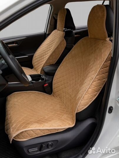 Накидки на сиденья из велюра