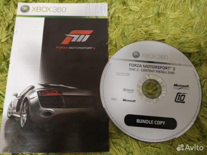 Игра для xbox 360 forza motosport 3 disk 2
