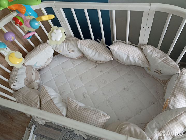 Детская кроватка люлька