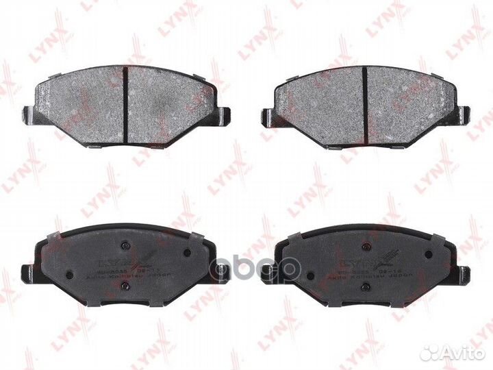 BD-8035 колодки дисковые передн. VW Polo Sedan