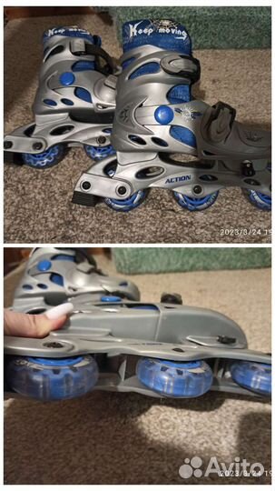 Роликовые коньки 31-34