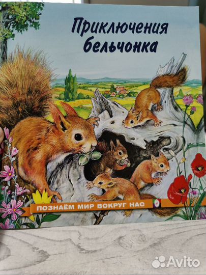 Серия книг познаём мир вокруг нас