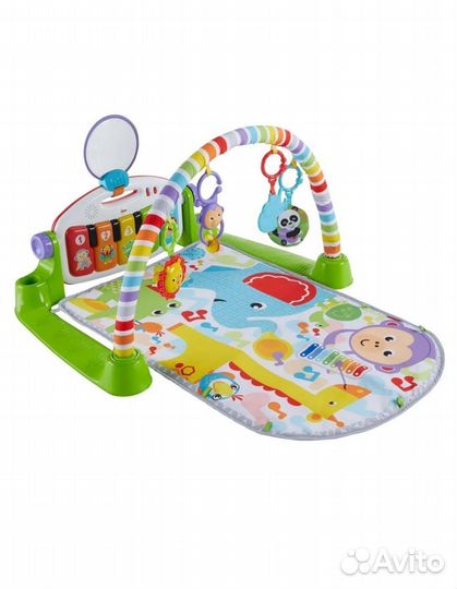 Развивающий коврик fisher price с пианино новый