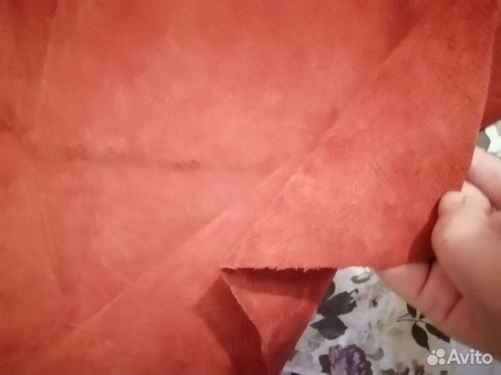 Замша отрезы