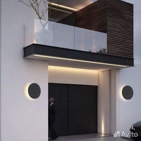 Светильник Elegant 8385 черный 7W 150*150*50mm