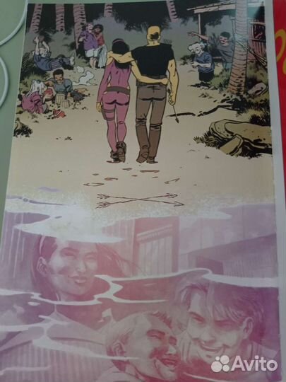 Комикс Марвел Соколиный глаз Новый Хоукай