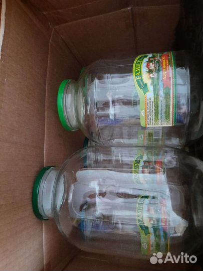 Банки стеклянные