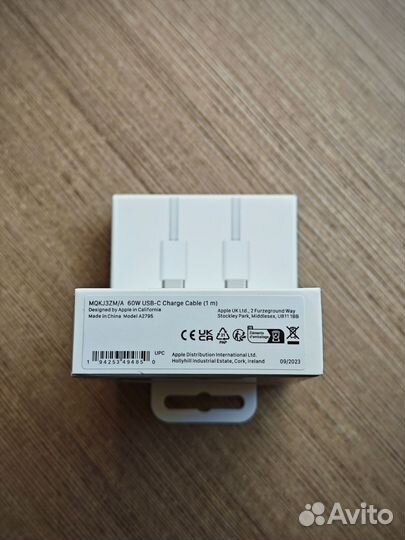 Кабель Apple USB-C Woven Charge Cable 1m 60w