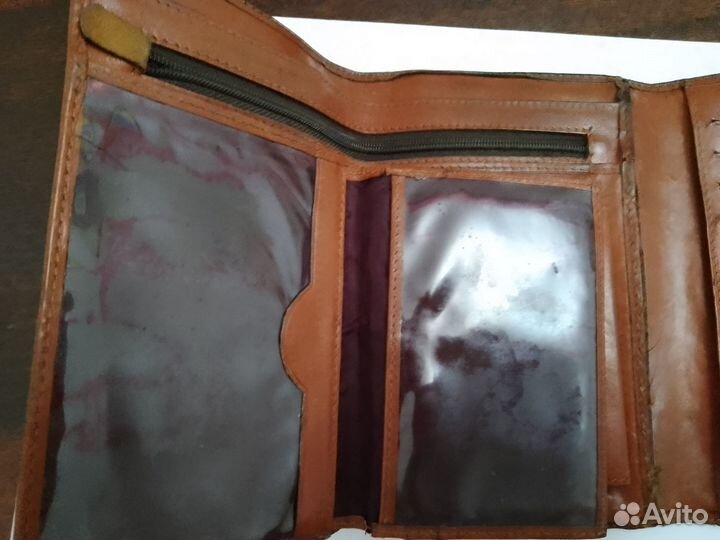 Кошельки кожаные бу